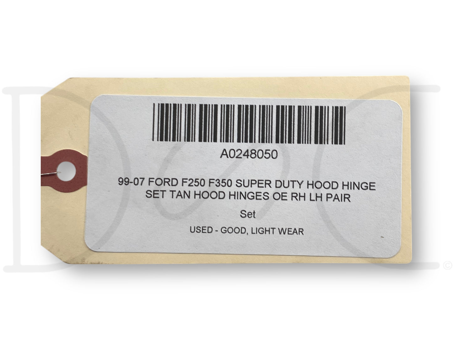 99-07 Ford F250 F350 Super Duty Hood Hinge Set Tan Hood Hinges OE RH LH Pair