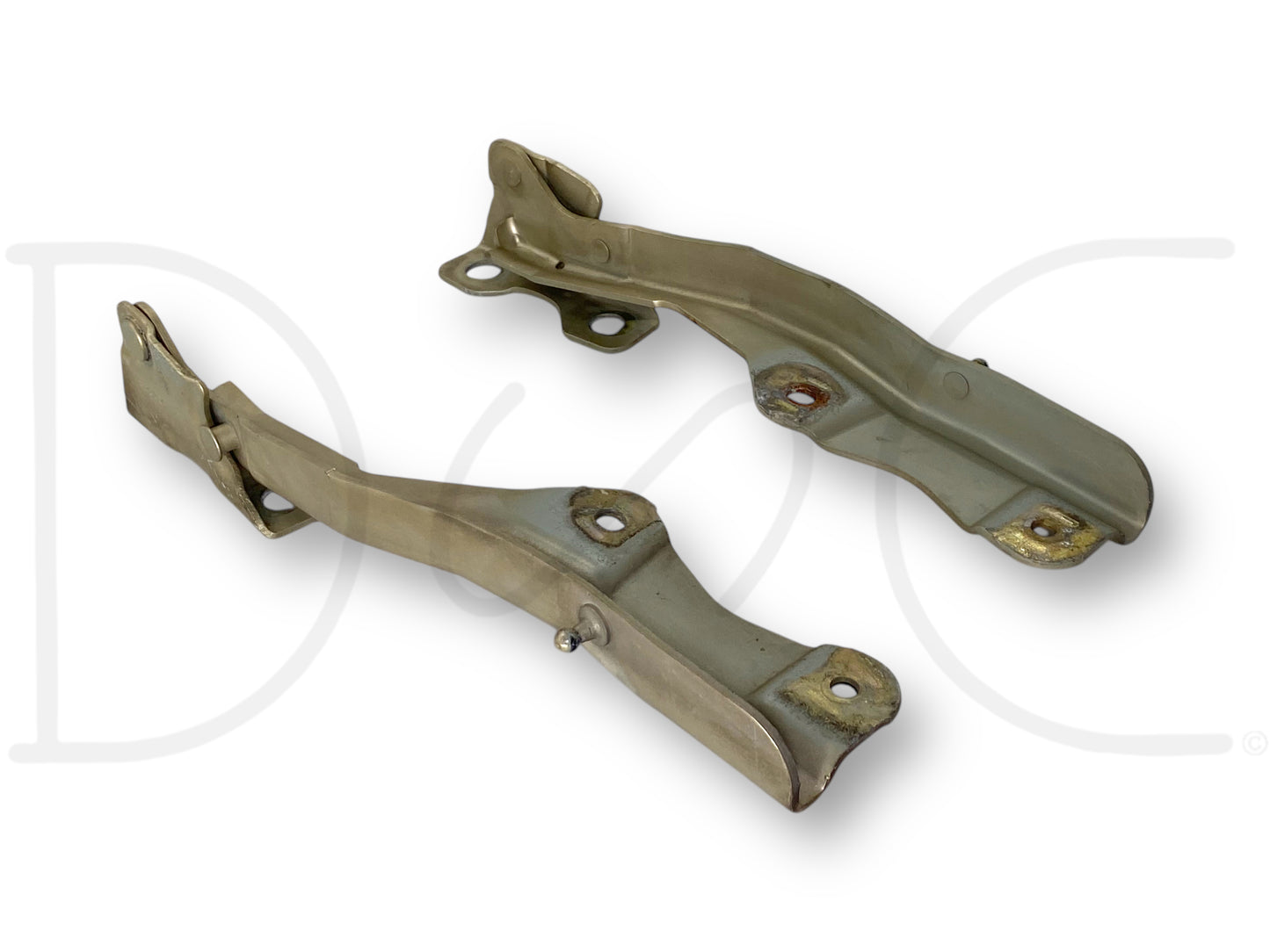99-07 Ford F250 F350 Super Duty Hood Hinge Set Tan Hood Hinges OE RH LH Pair