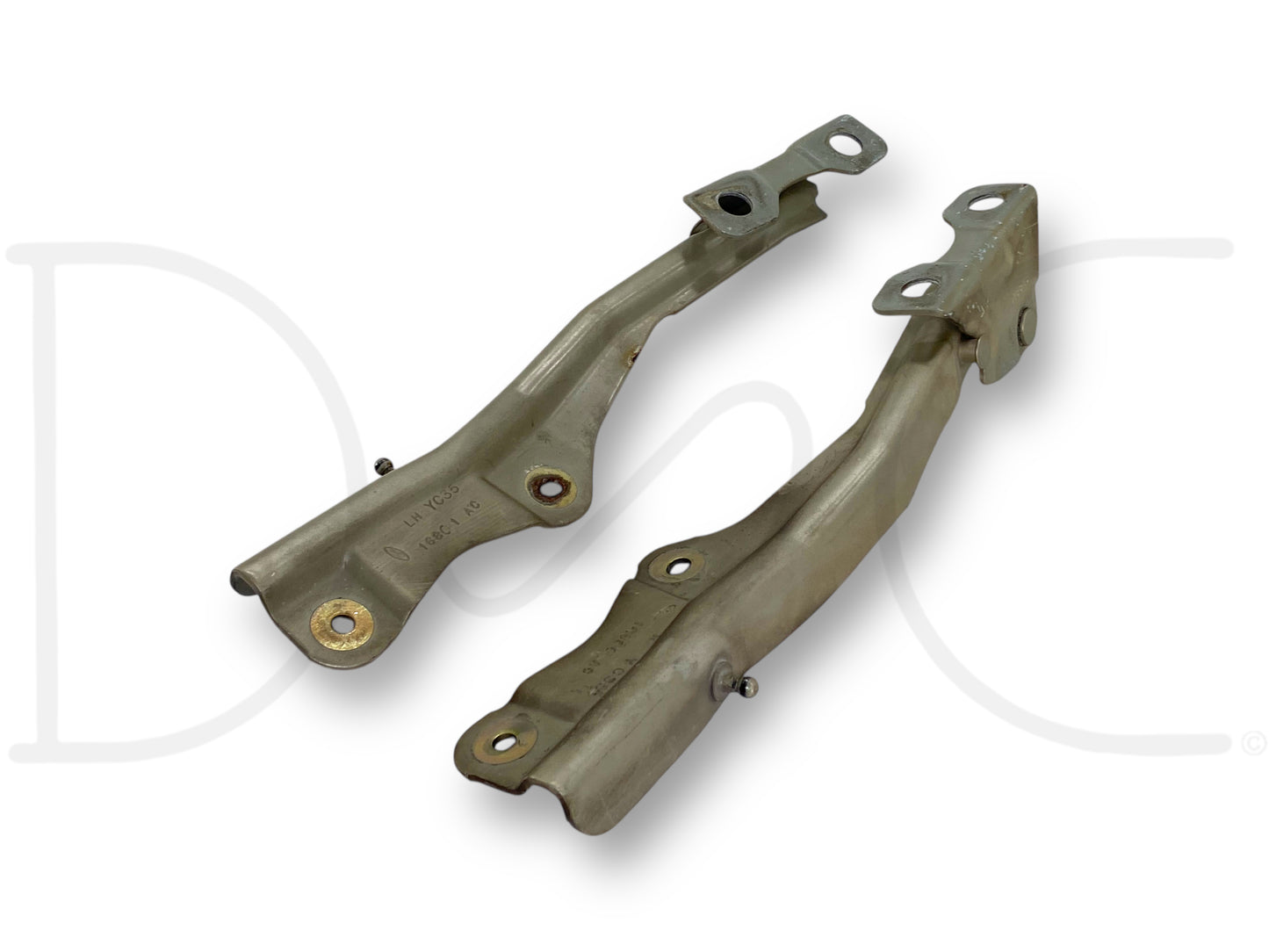 99-07 Ford F250 F350 Super Duty Hood Hinge Set Tan Hood Hinges OE RH LH Pair