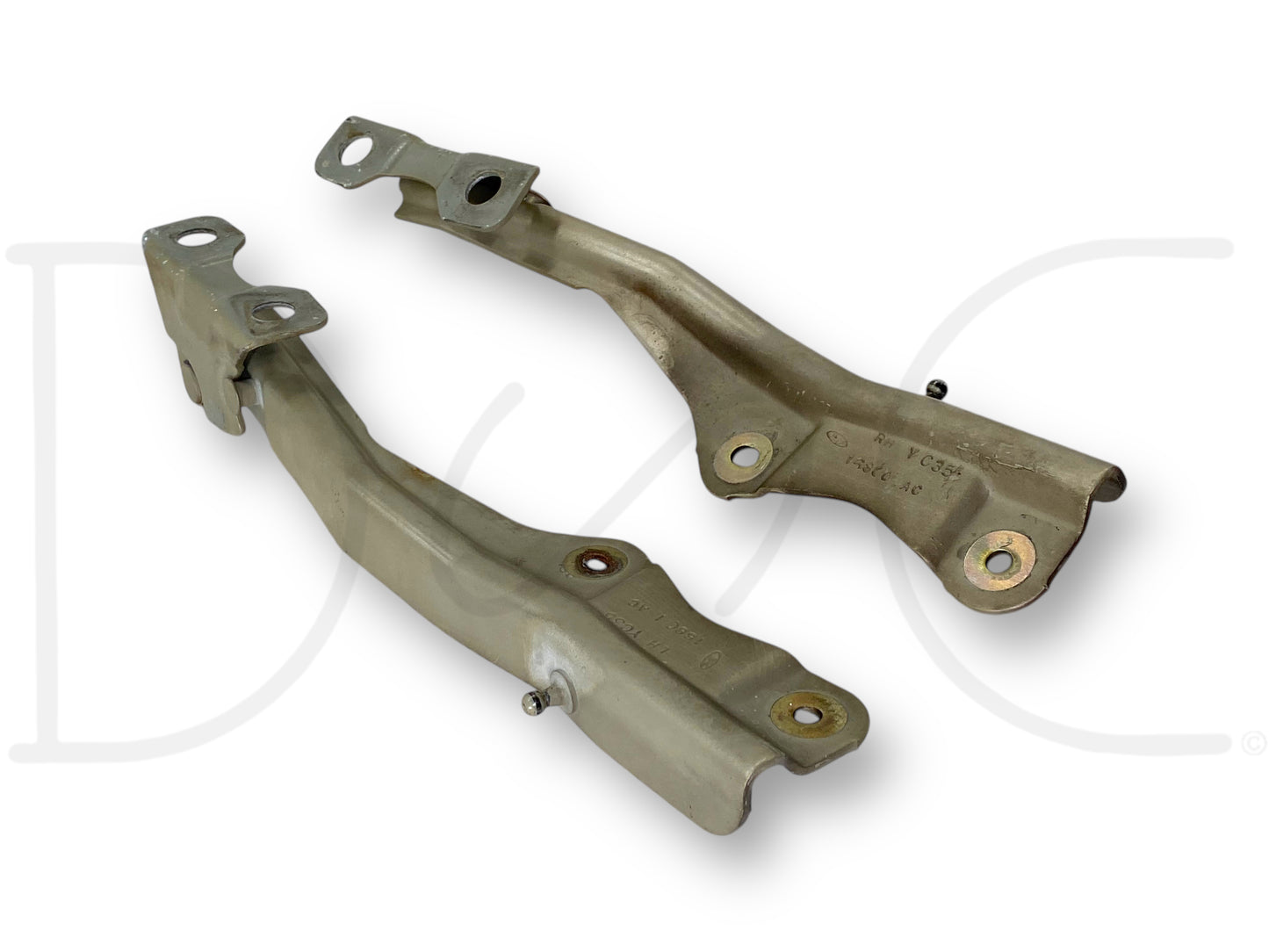 99-07 Ford F250 F350 Super Duty Hood Hinge Set Tan Hood Hinges OE RH LH Pair