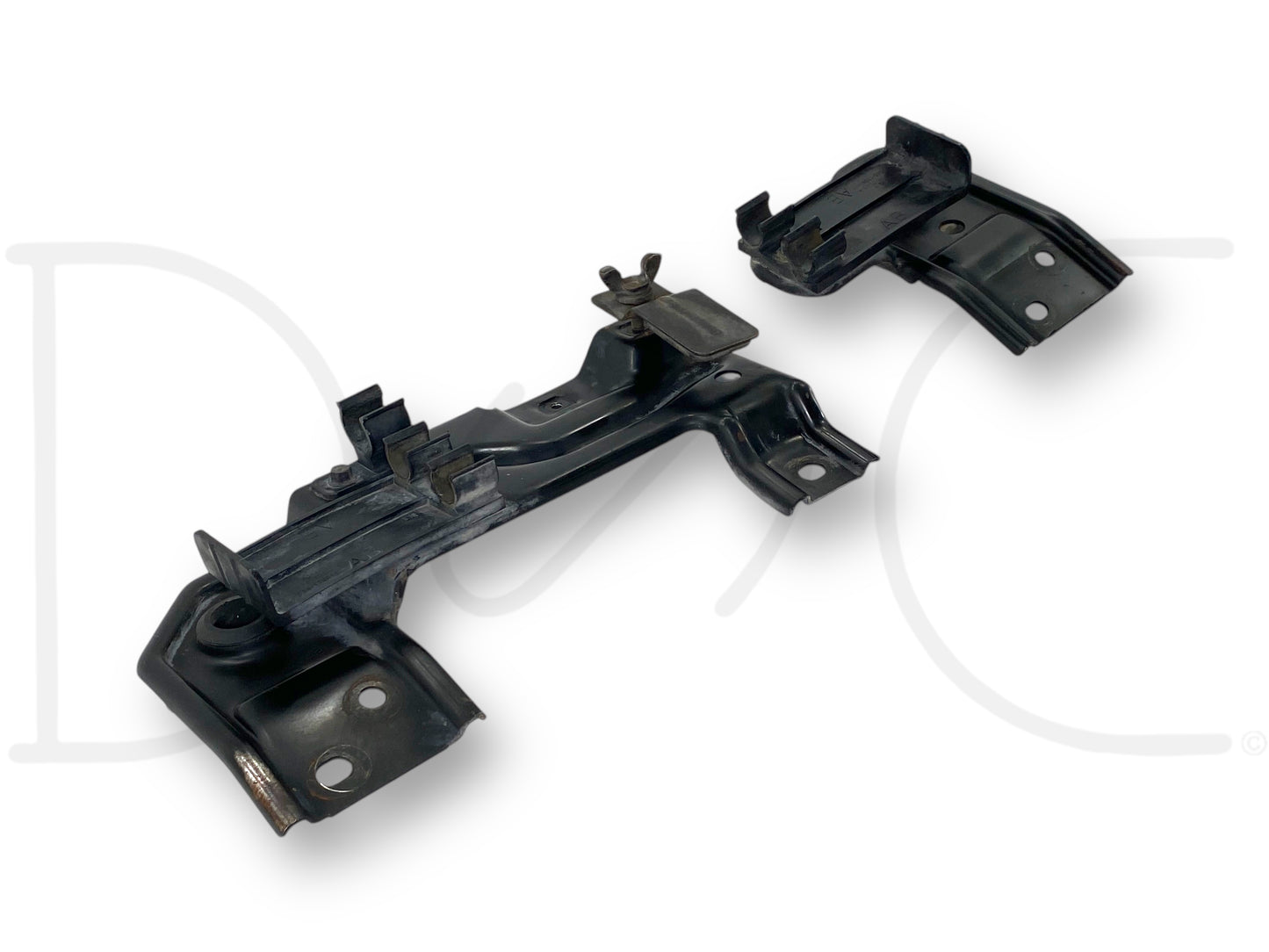 99-03 Ford F250 F350 Upper Radiator Mount Bracket Pair OE Brackets Tool Holder