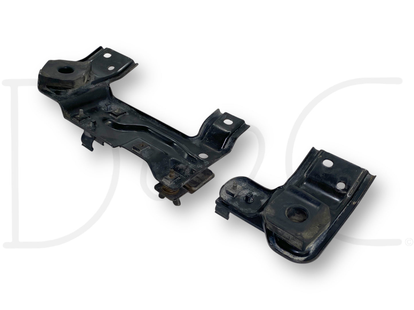 99-03 Ford F250 F350 Upper Radiator Mount Bracket Pair OE Brackets Tool Holder