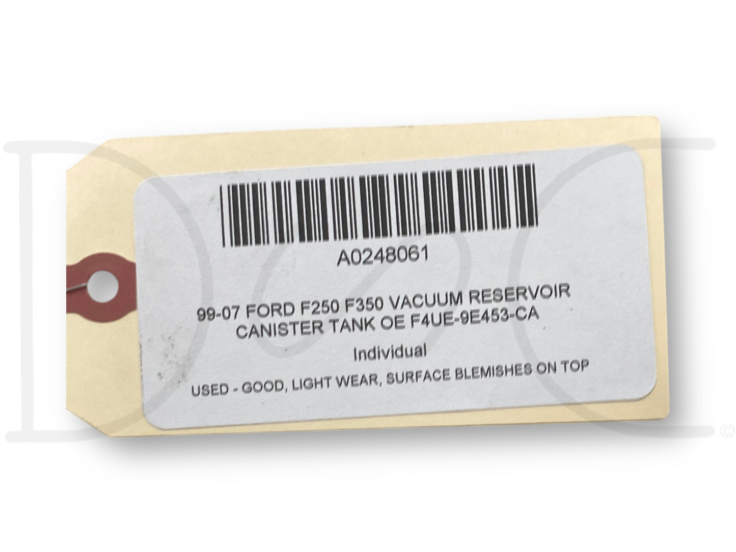 99-07 Ford F250 F350 Vacuum Reservoir Canister Tank OE F4UE-9E453-Ca