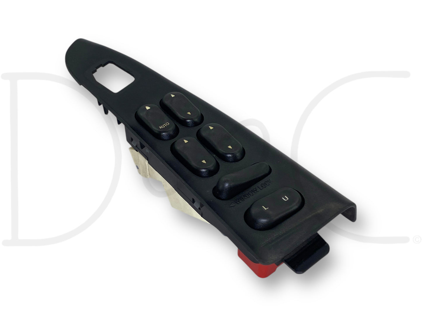 99-01 Ford F250 F350 LH Left Driver Front Power Window Lock Switch Panel Black