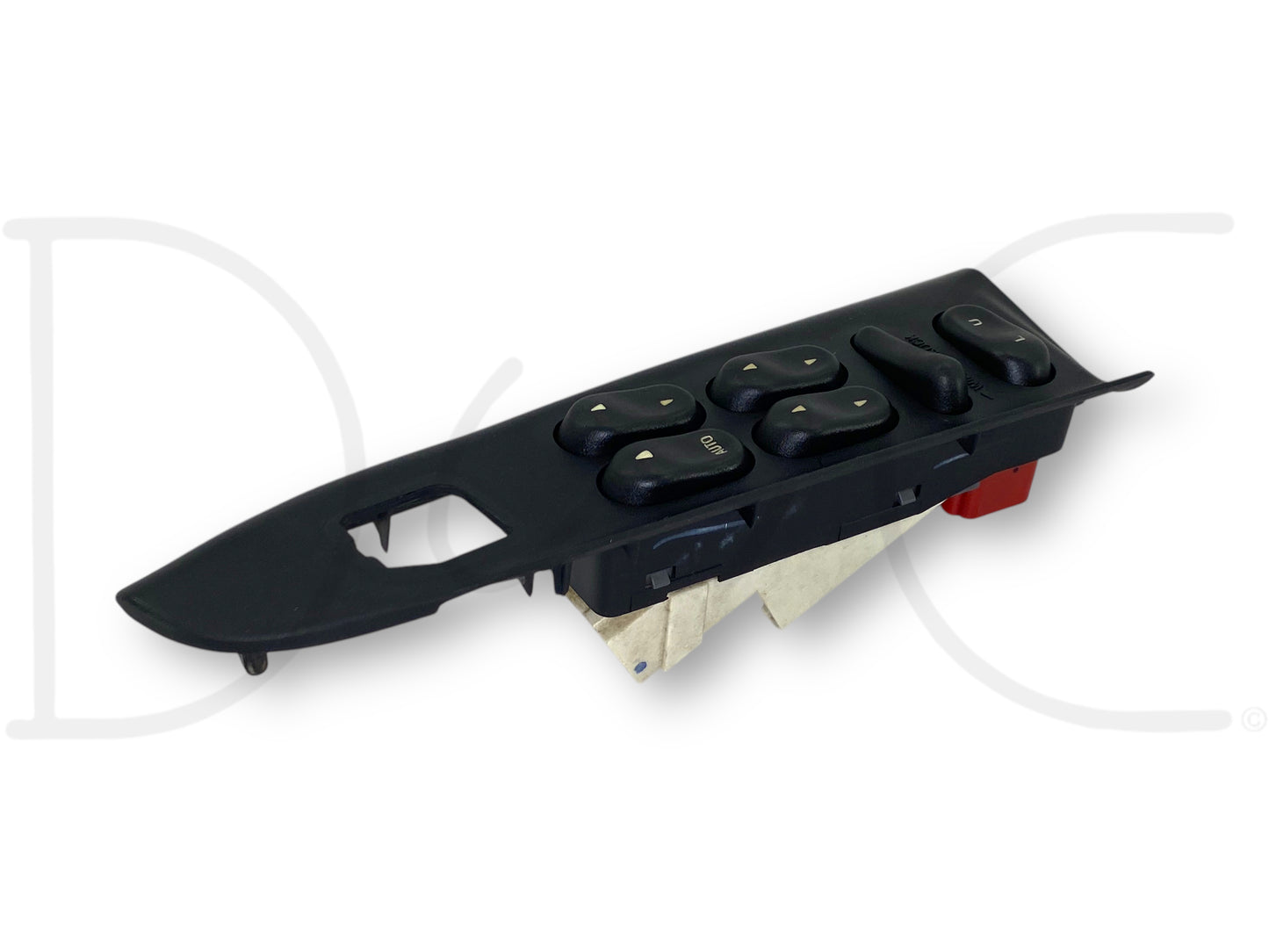 99-01 Ford F250 F350 LH Left Driver Front Power Window Lock Switch Panel Black