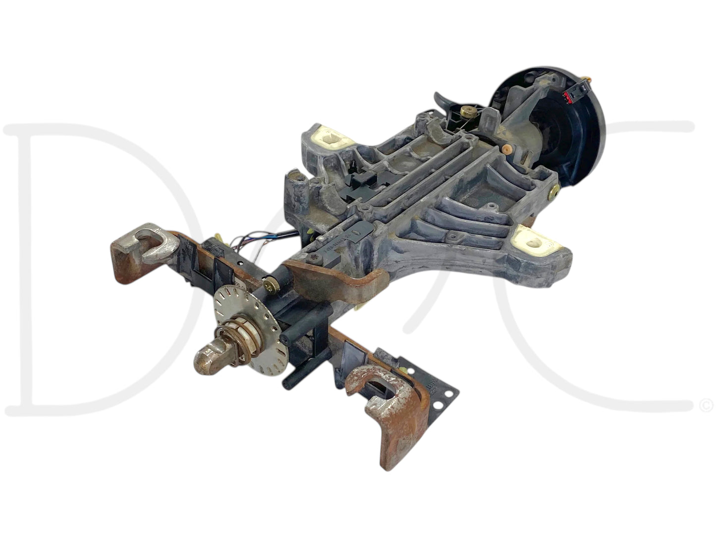 02-04 Ford F250 F350 Tilt Steering Column Auto Trans W/ Key & Clockspring