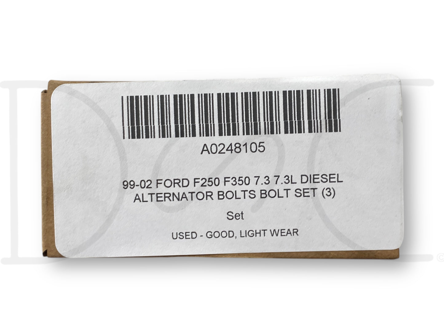 99-02 Ford F250 F350 7.3 7.3L Diesel Alternator Bolts Bolt Set (3)