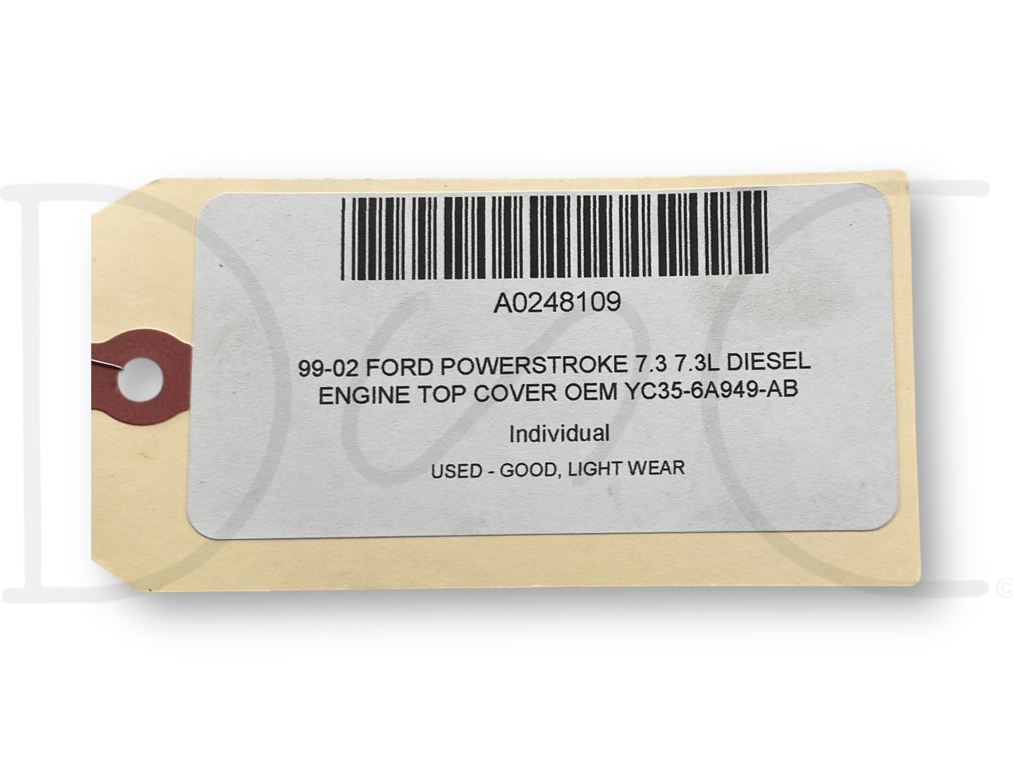 99-02 Ford Powerstroke 7.3 7.3L Diesel Engine Top Cover OEM Yc35-6A949-AB
