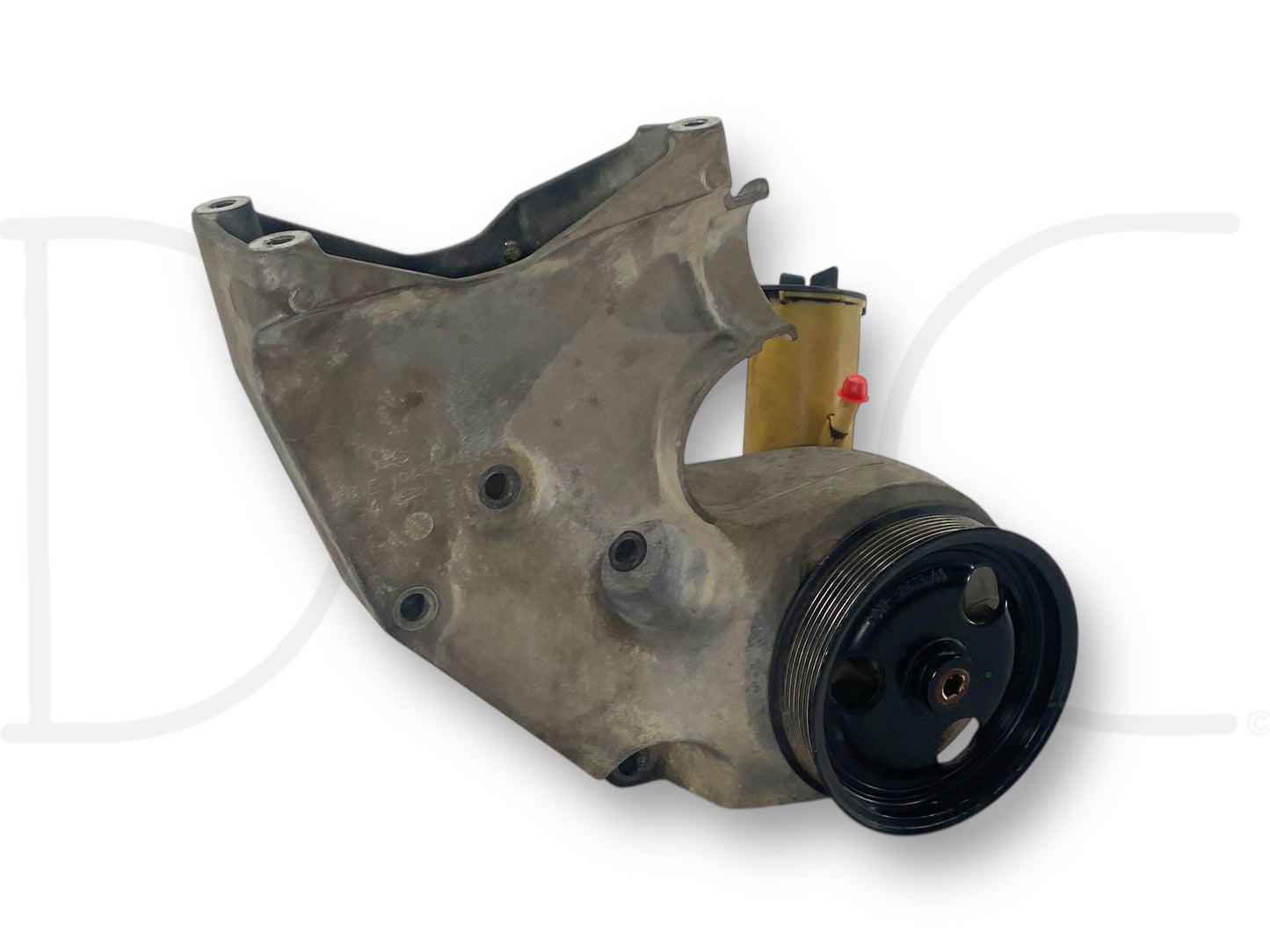 99-02 Ford F250 F350 7.3L Power Steering Pump Alternator Bracket Pulley Assembly