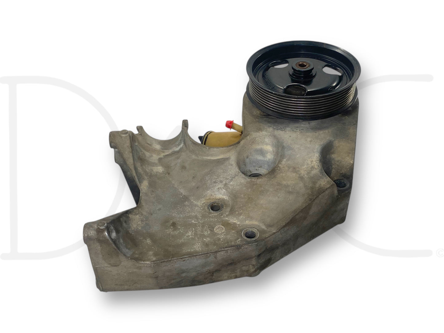 99-02 Ford F250 F350 7.3L Power Steering Pump Alternator Bracket Pulley Assembly