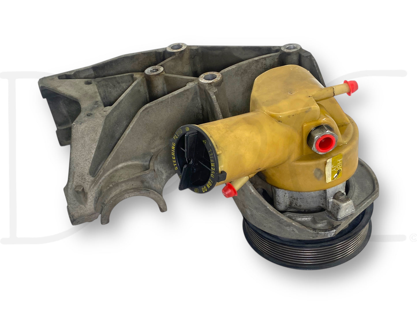 99-02 Ford F250 F350 7.3L Power Steering Pump Alternator Bracket Pulley Assembly