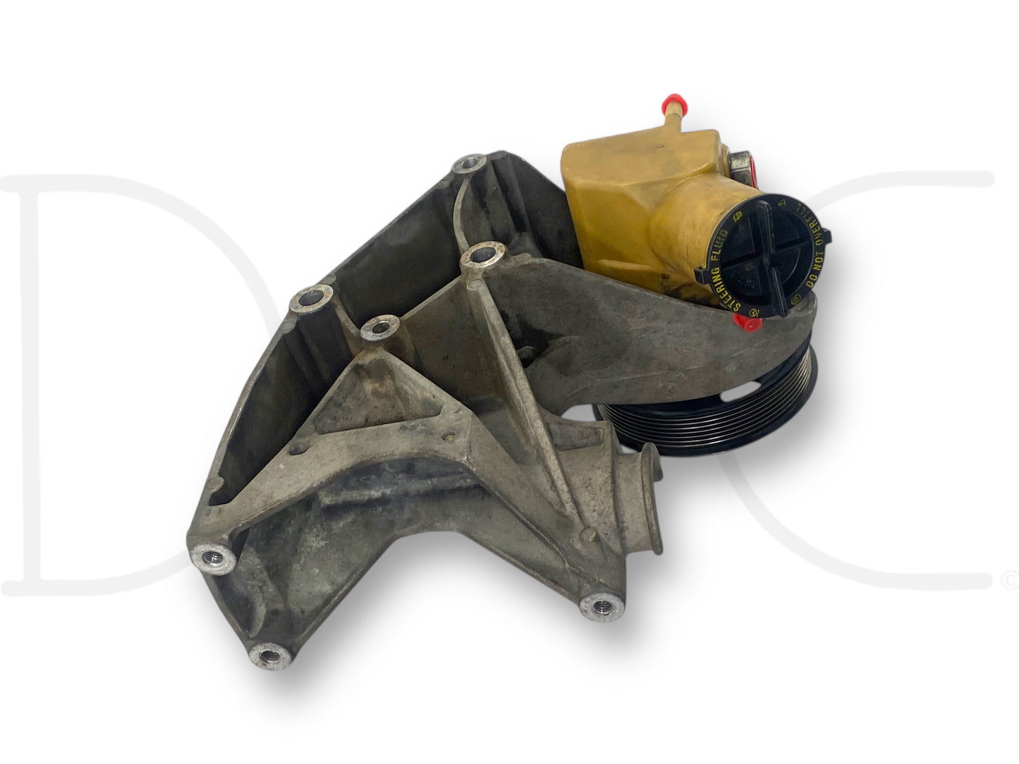 99-02 Ford F250 F350 7.3L Power Steering Pump Alternator Bracket Pulley Assembly