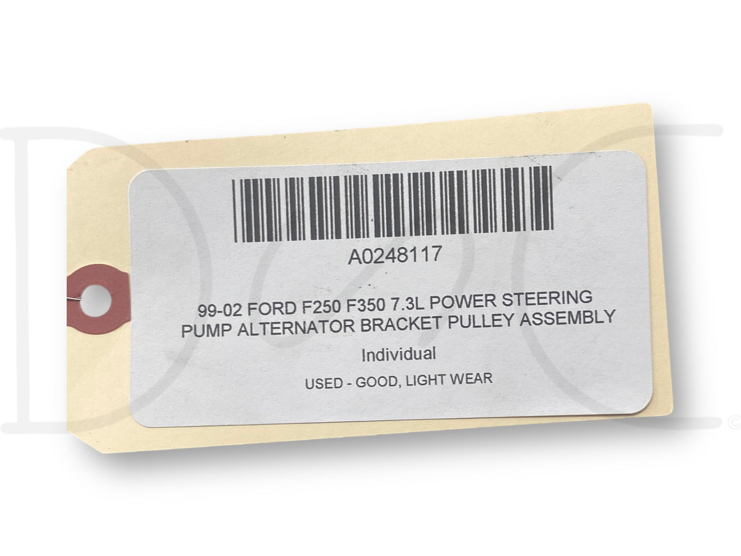 99-02 Ford F250 F350 7.3L Power Steering Pump Alternator Bracket Pulley Assembly
