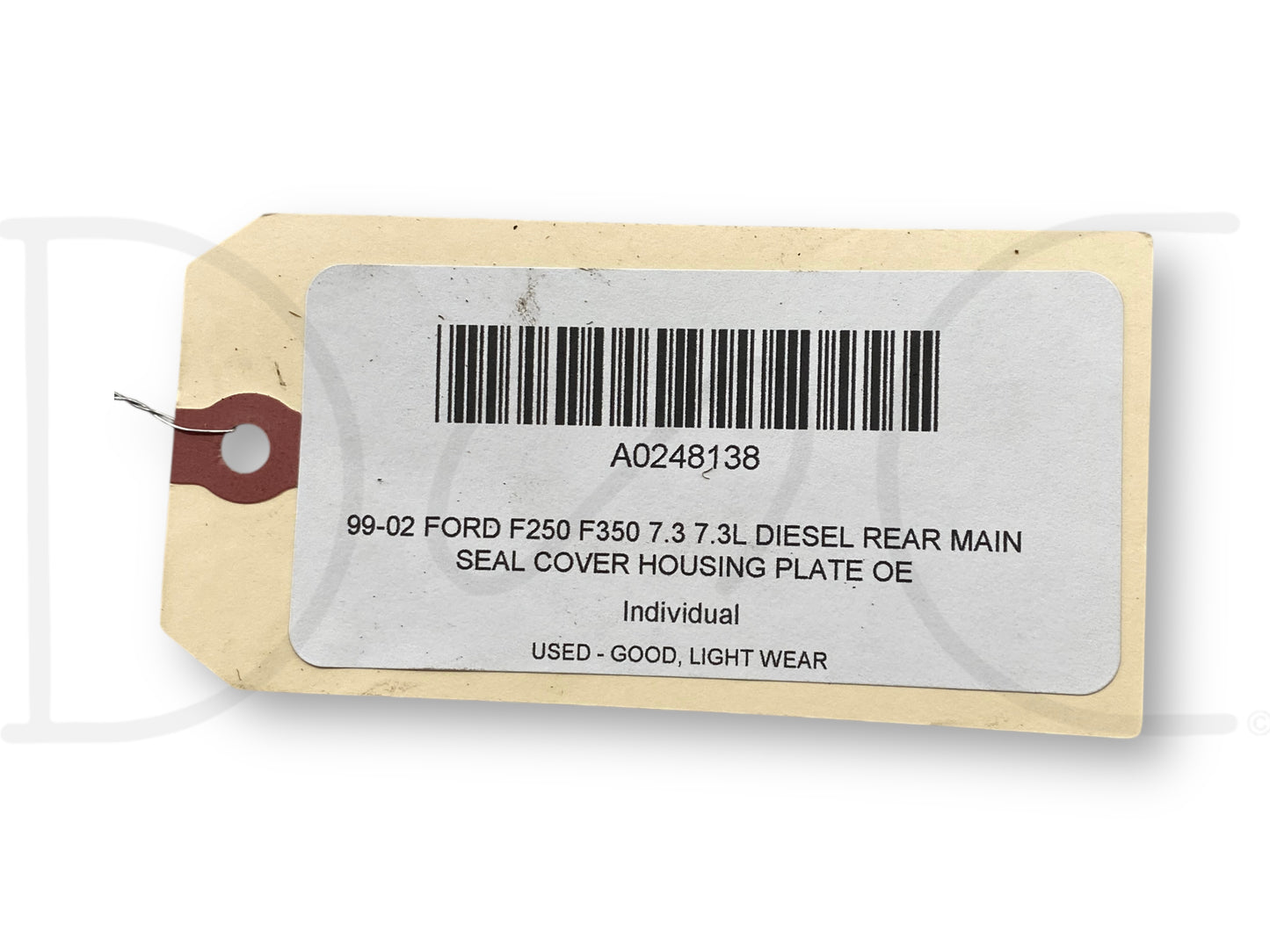 99-02 Ford F250 F350 7.3 7.3L Diesel Rear Main Seal Cover Housing Plate OE