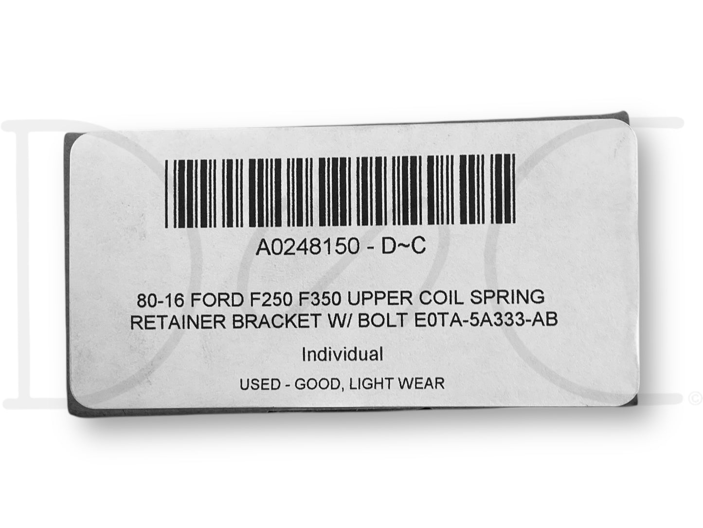 80-16 Ford F250 F350 Upper Coil Spring Retainer Bracket W/ Bolt E0Ta-5A333-AB