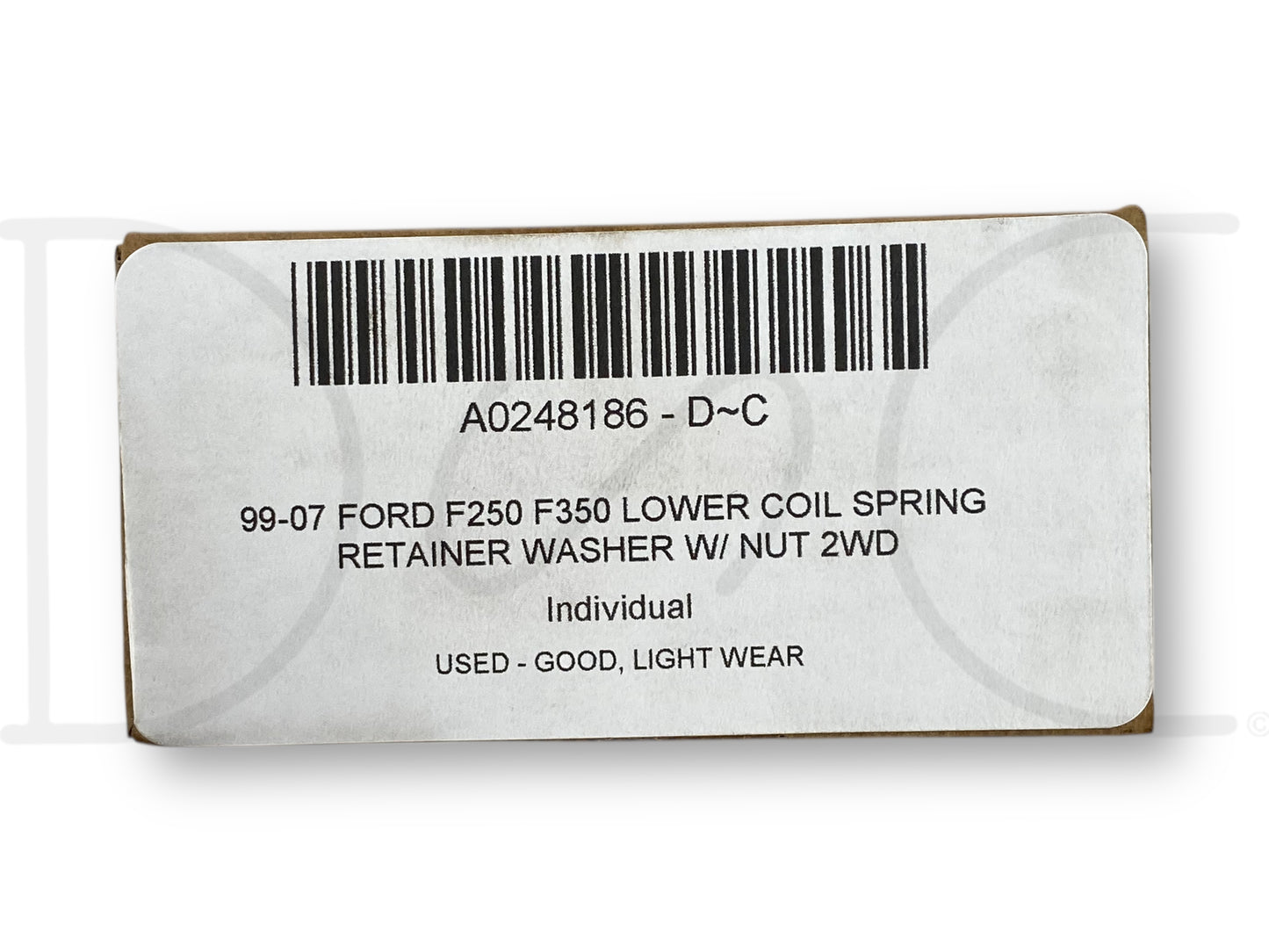 99-07 Ford F250 F350 Lower Coil Spring Retainer Washer W/ Nut 2WD