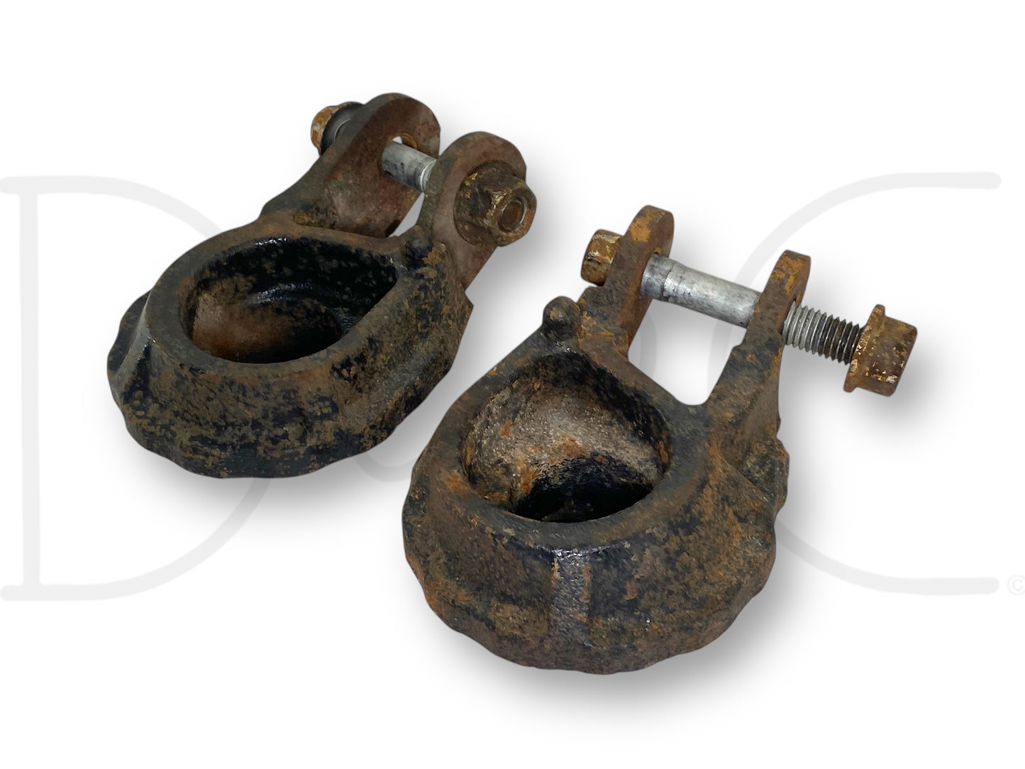 99-07 Ford F250 F350 Front Coil Spring Seat Lower Set Left Right 2WD OEM