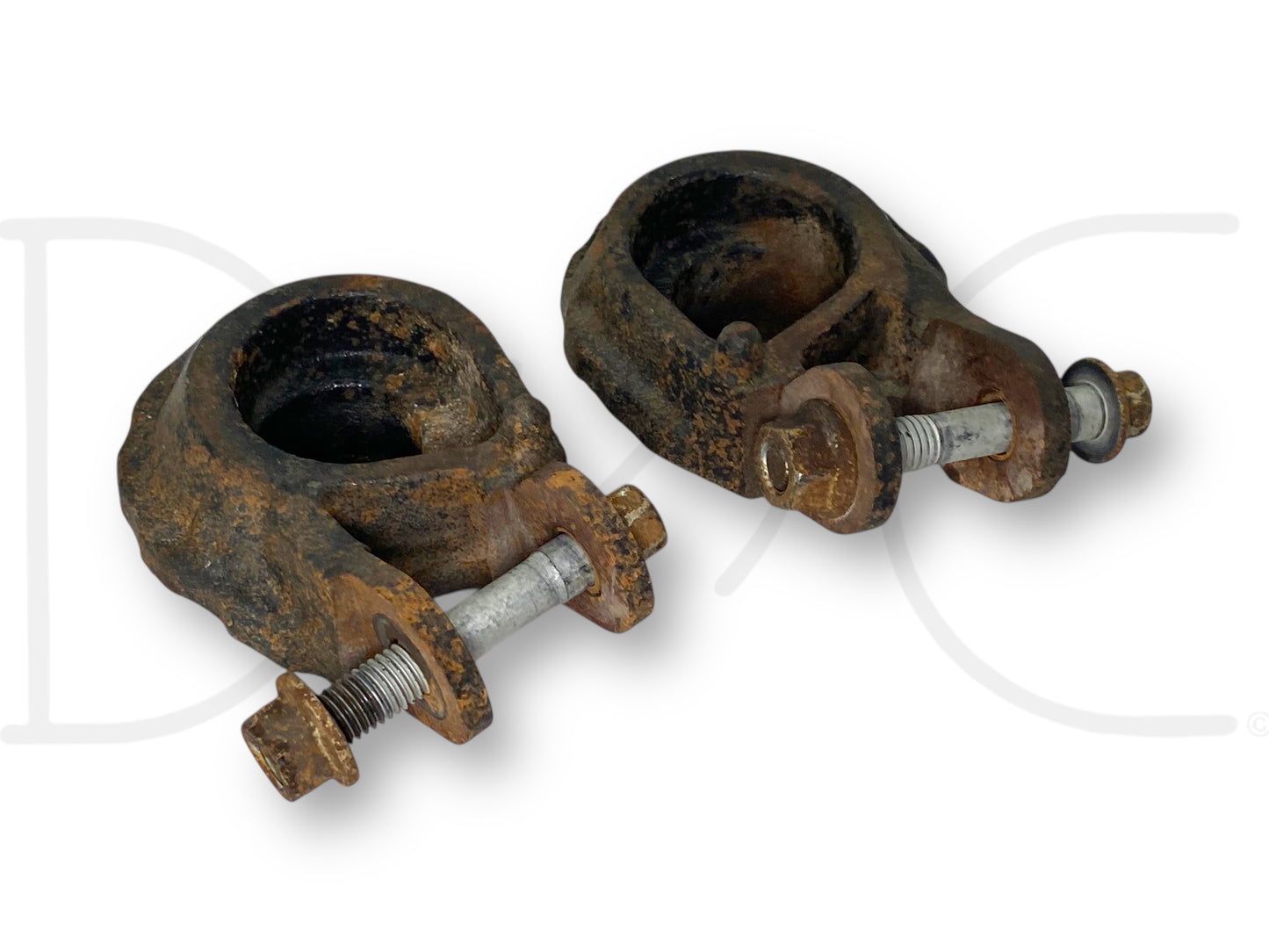 99-07 Ford F250 F350 Front Coil Spring Seat Lower Set Left Right 2WD OEM