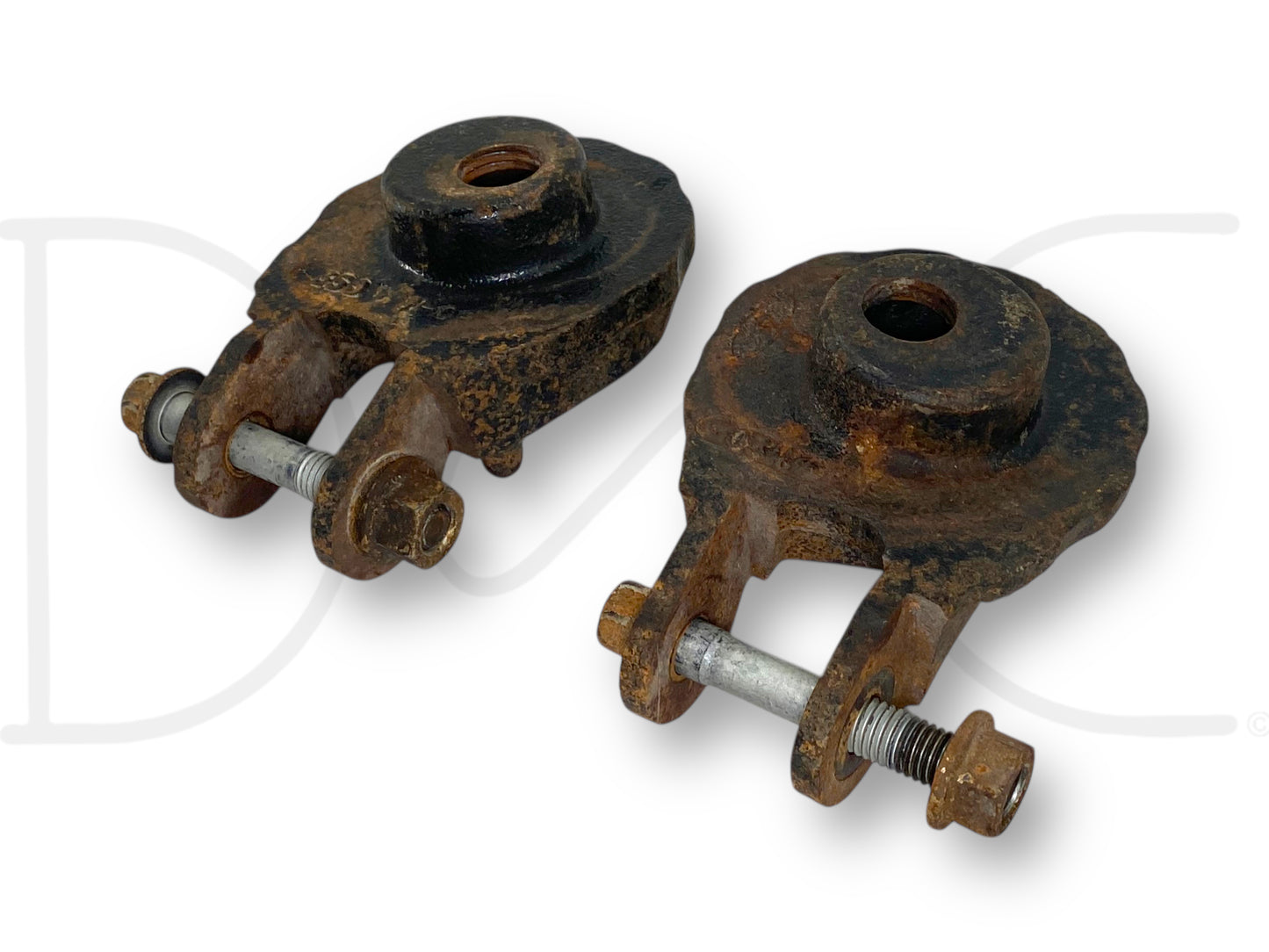 99-07 Ford F250 F350 Front Coil Spring Seat Lower Set Left Right 2WD OEM