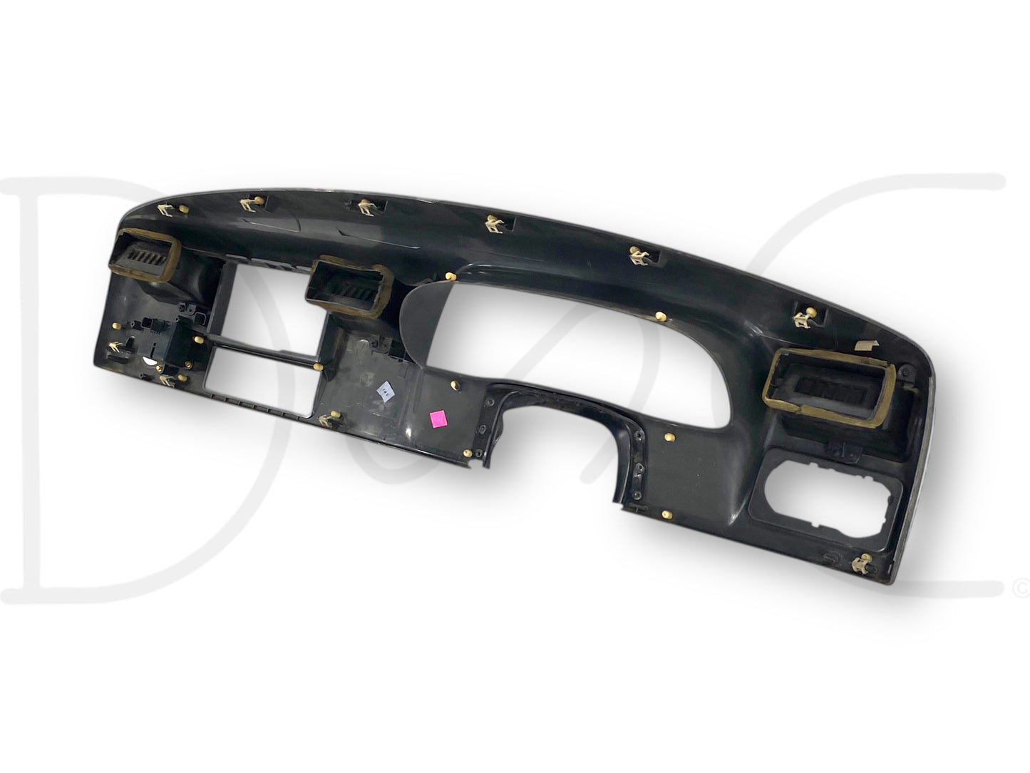 99-04 Ford F250 F350 Super Duty Dash Bezel Radio Cluster Trim Panel Gray *Blem*