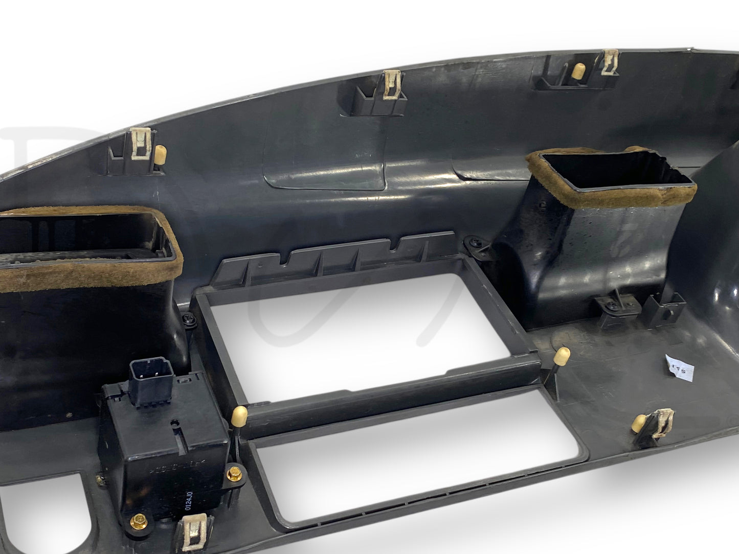 99-04 Ford F250 F350 Super Duty Dash Bezel Radio Cluster Trim Panel Gray *Blem*