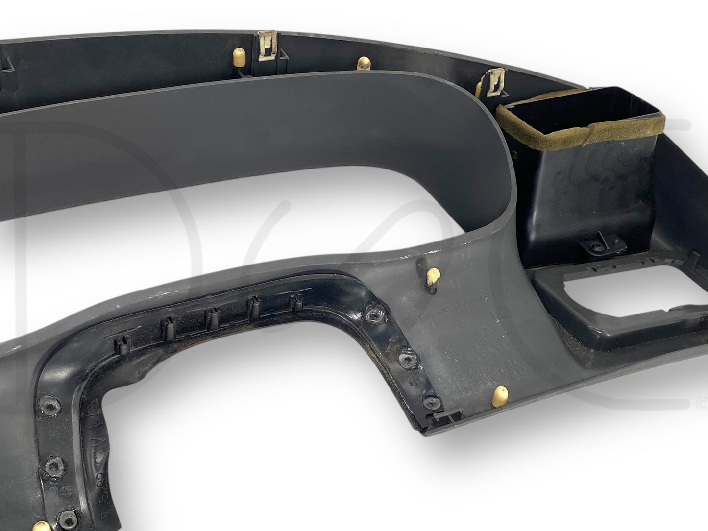 99-04 Ford F250 F350 Super Duty Dash Bezel Radio Cluster Trim Panel Gray *Blem*