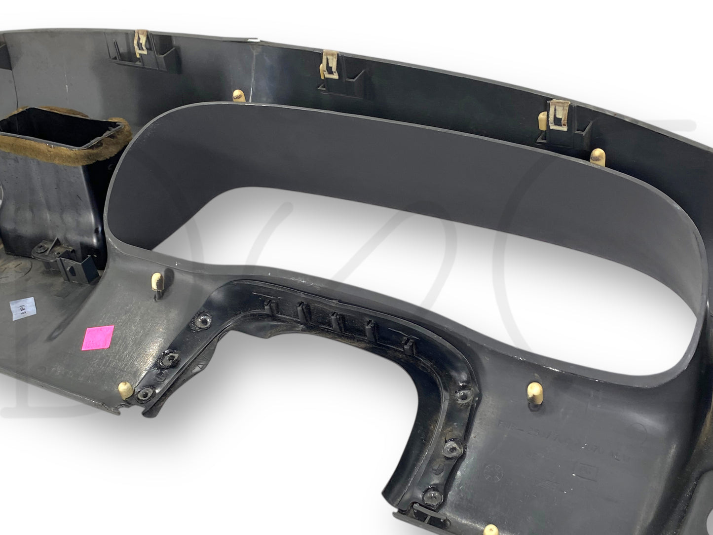 99-04 Ford F250 F350 Super Duty Dash Bezel Radio Cluster Trim Panel Gray *Blem*