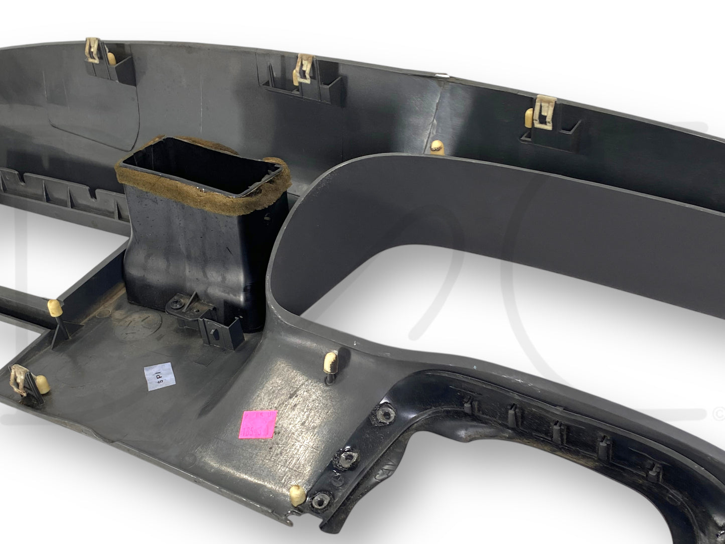 99-04 Ford F250 F350 Super Duty Dash Bezel Radio Cluster Trim Panel Gray *Blem*