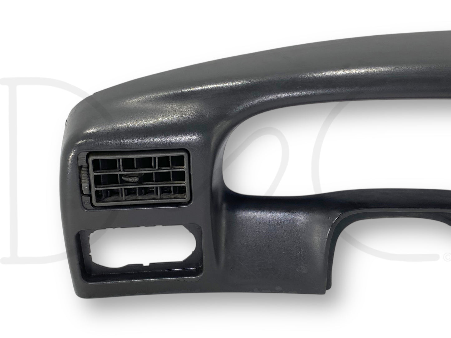 99-04 Ford F250 F350 Super Duty Dash Bezel Radio Cluster Trim Panel Gray *Blem*