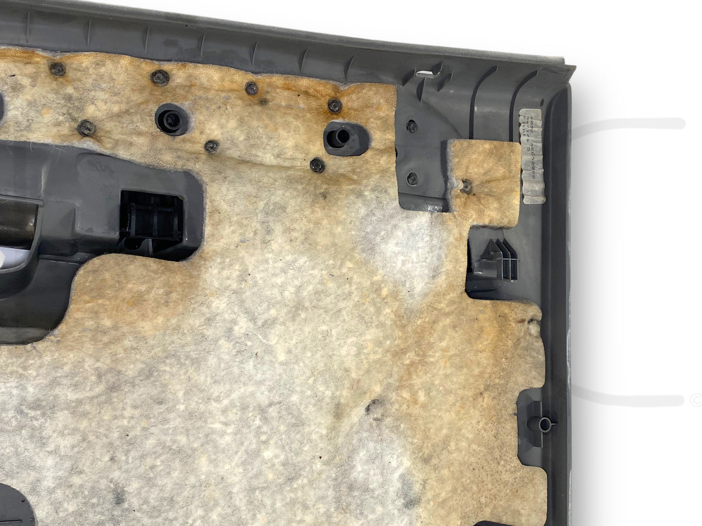 99-07 Ford F250 F350 XLT LH Left Driver Front Door Panel Power Gray OE *Blem*
