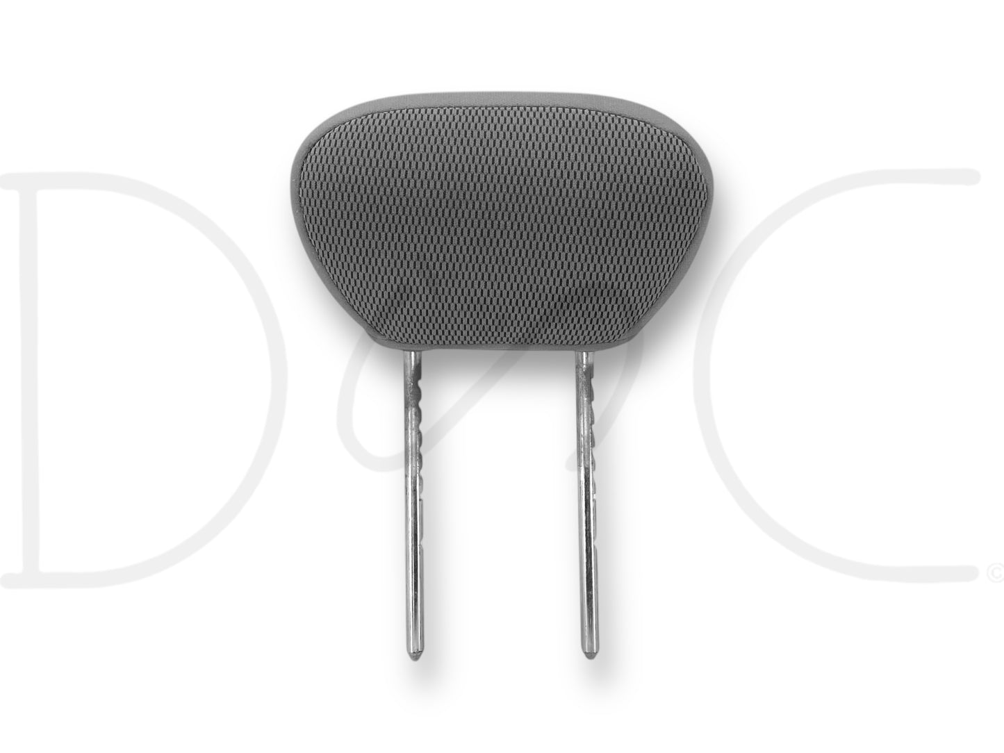 01-07 Ford F250 F350 Super Cab Front Seat Head Rest Headrest Gray Cloth OE