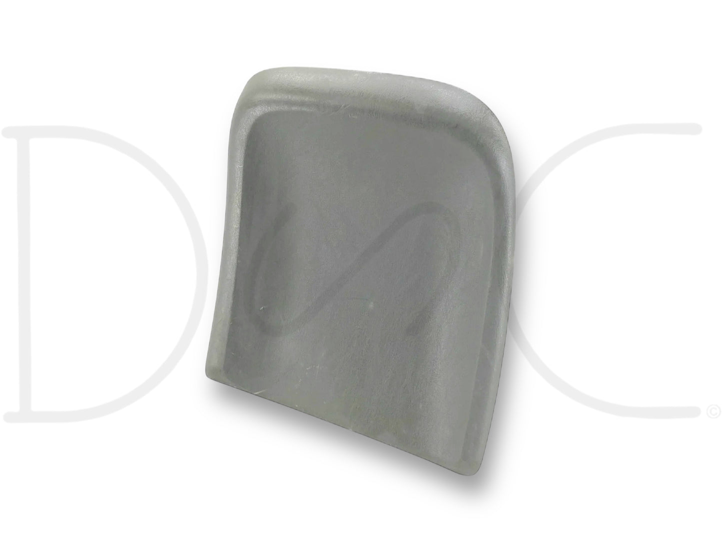 01-07 Ford F250 F350 LH Left Driver Front Seat Back Plastic Trim Gray OEM