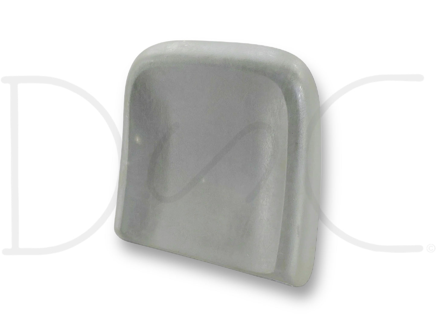 01-07 Ford F250 F350 RH Right Passenger Front Seat Back Plastic Trim Gray