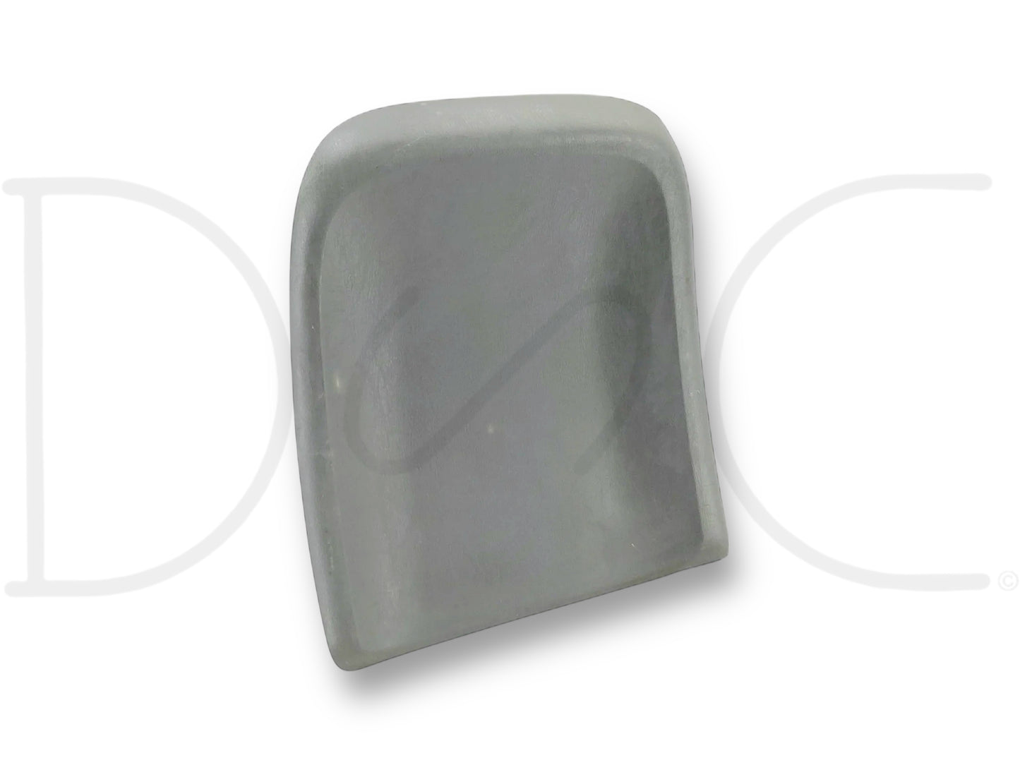 01-07 Ford F250 F350 RH Right Passenger Front Seat Back Plastic Trim Gray