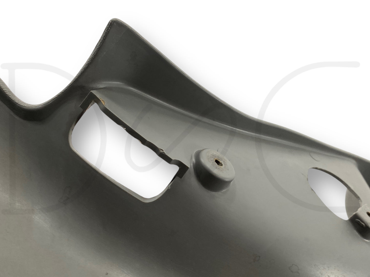01-07 Ford F250 F350 Super Cab LH Left Driver Seat Side Trim Switch Bezel Gray
