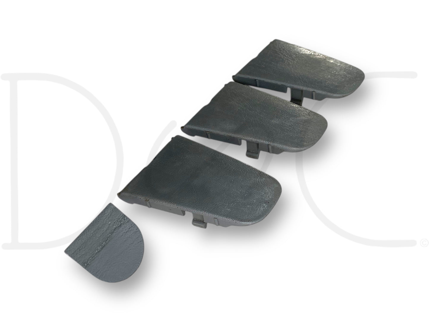 99-07 Ford F250 F350 Super Duty Dashboard Dash Bolt Cover Trim Set Gray OE