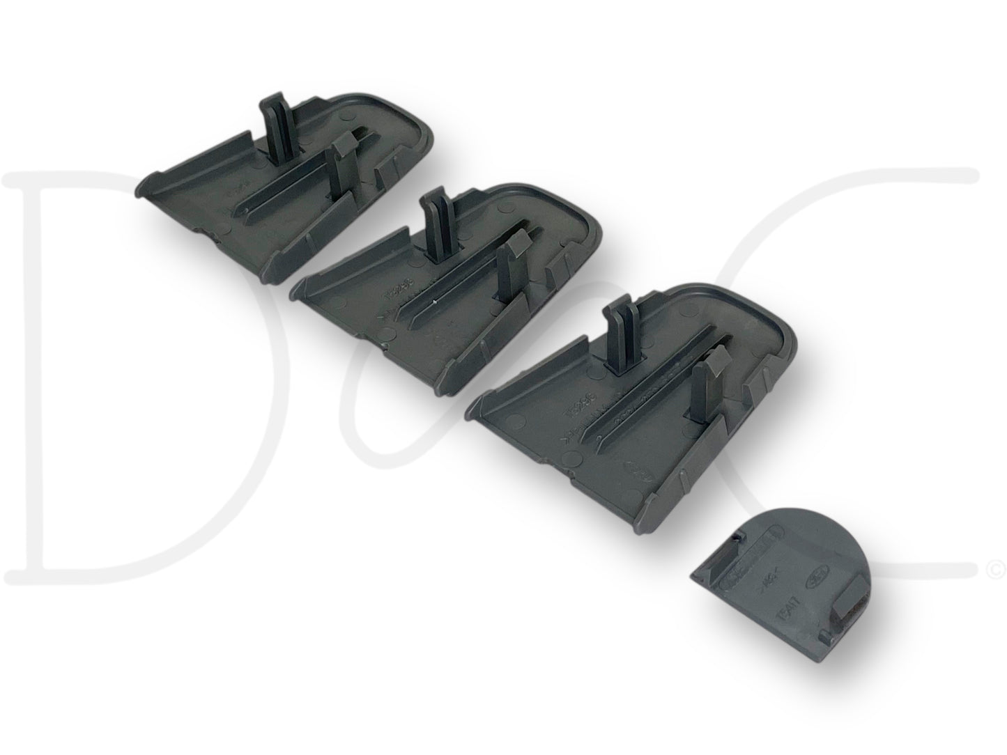 99-07 Ford F250 F350 Super Duty Dashboard Dash Bolt Cover Trim Set Gray OE