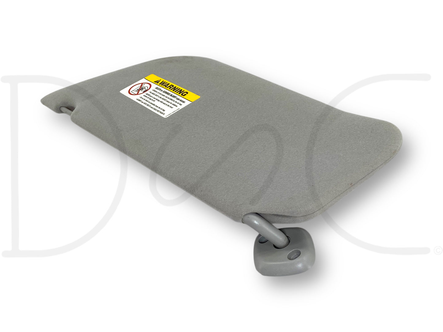 02-07 Ford F250 F350 RH Right Passenger Sun Visor Gray W/ Mirror OEM
