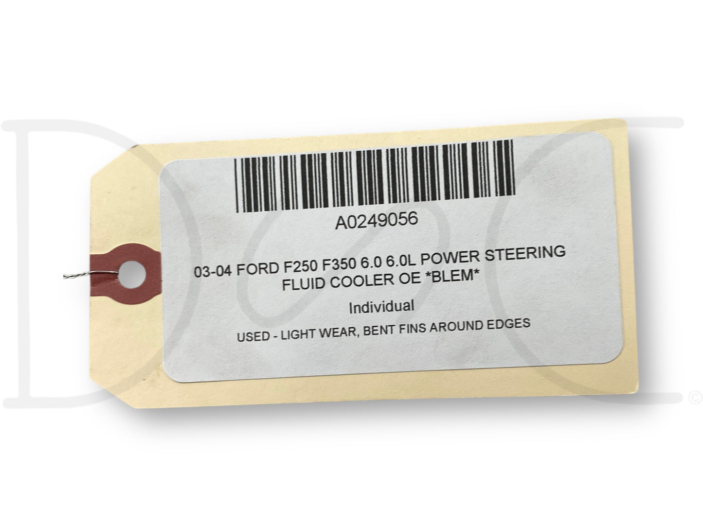 03-04 Ford F250 F350 6.0 6.0L Power Steering Fluid Cooler OE *Blem*