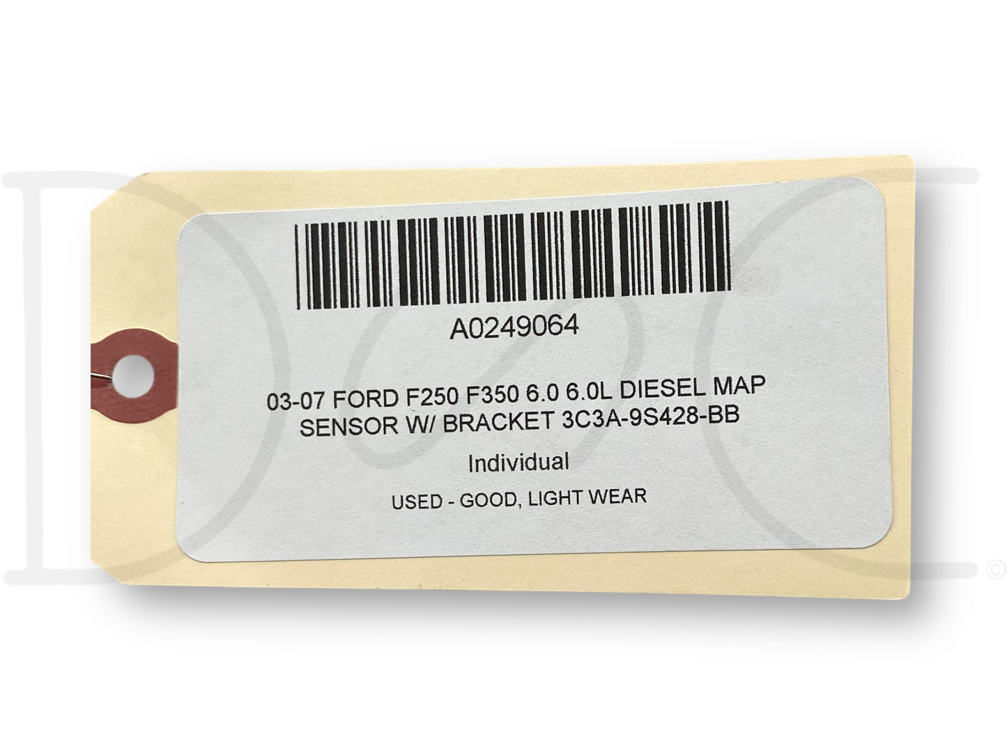 03-07 Ford F250 F350 6.0 6.0L Diesel Map Sensor W/ Bracket 3C3A-9S428-Bb