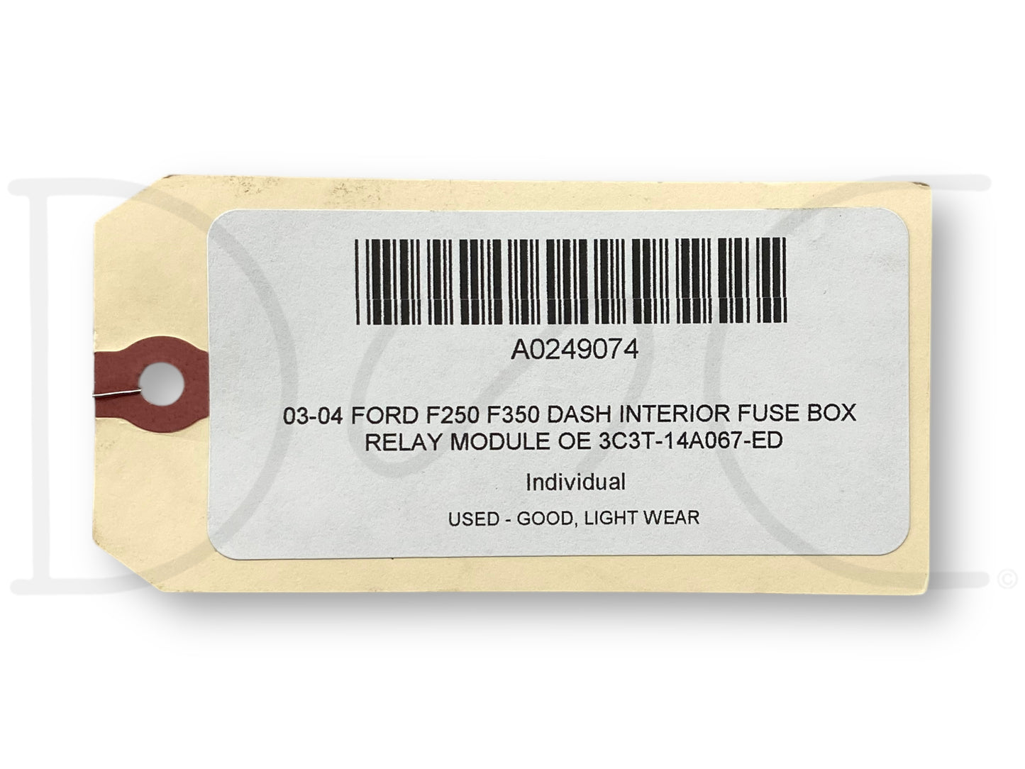 03-04 Ford F250 F350 Dash Interior Fuse Box Relay Module OE 3C3T-14A067-Ed