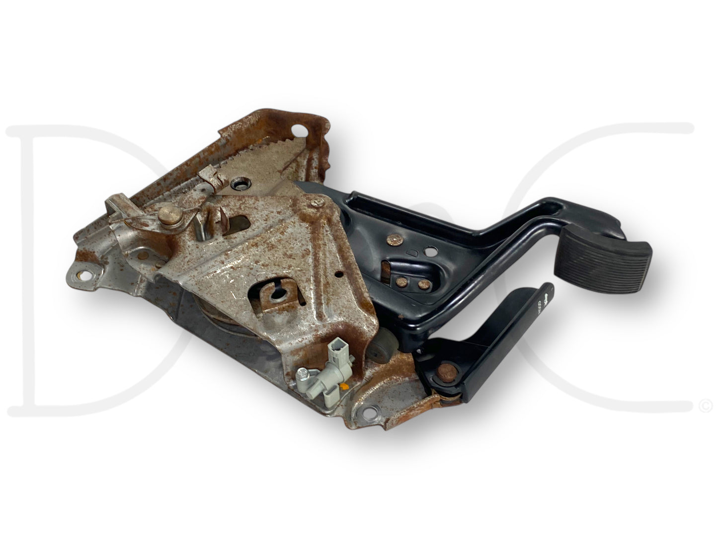02-04 Ford F250 F350 Emergency Parking Brake Pedal Assembly Hood Release OEM