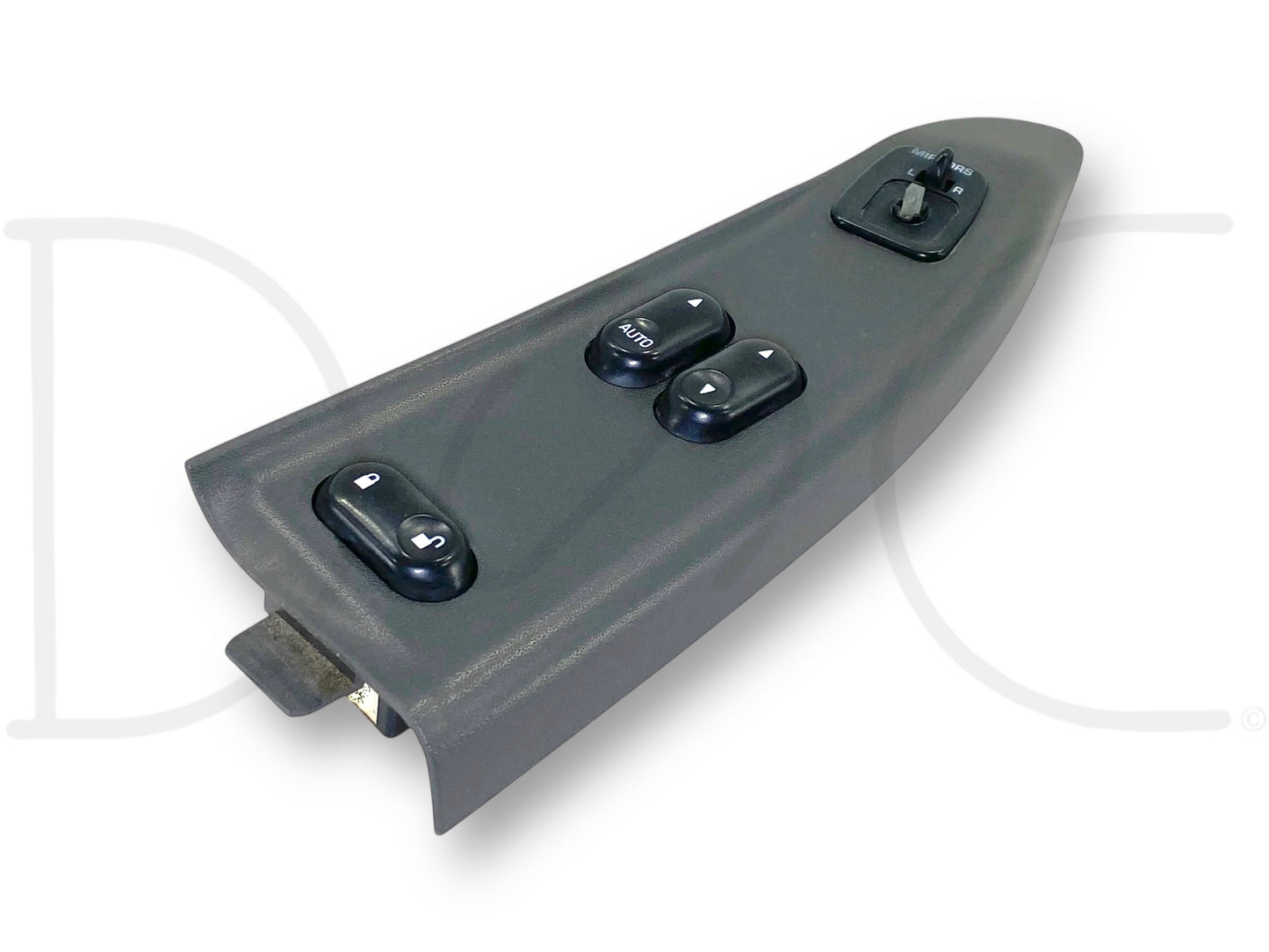 02-05 Ford F250 F350 LH Left Driver Front Power Window Lock Switch Panel Gray