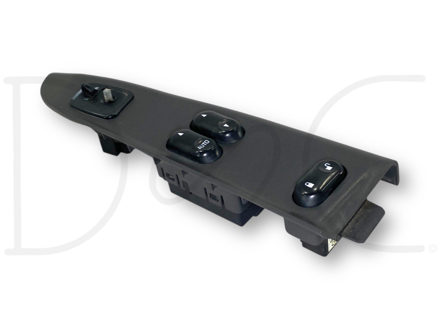 02-05 Ford F250 F350 LH Left Driver Front Power Window Lock Switch Panel Gray
