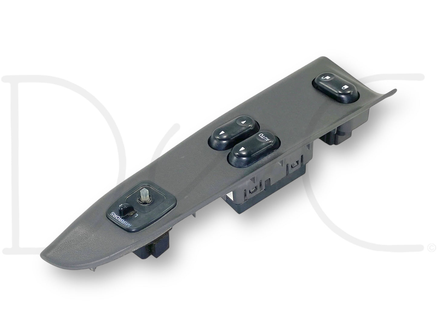 02-05 Ford F250 F350 LH Left Driver Front Power Window Lock Switch Panel Gray
