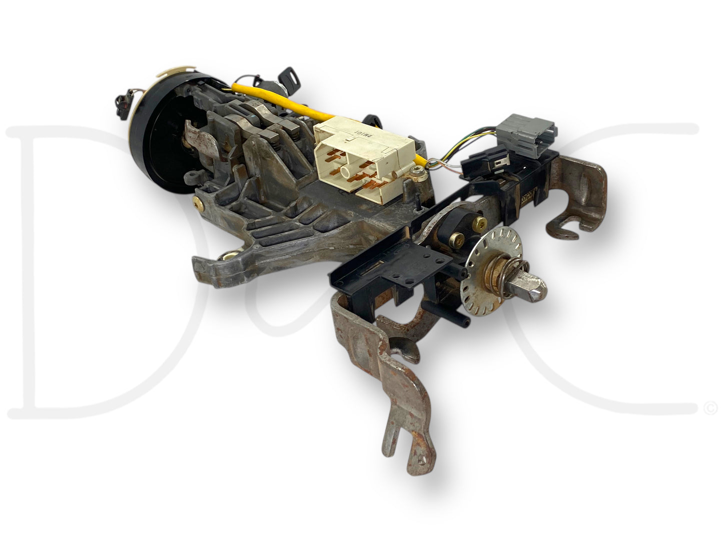 02-04 Ford F250 F350 Tilt Steering Column Auto Trans W/ Key & Clockspring