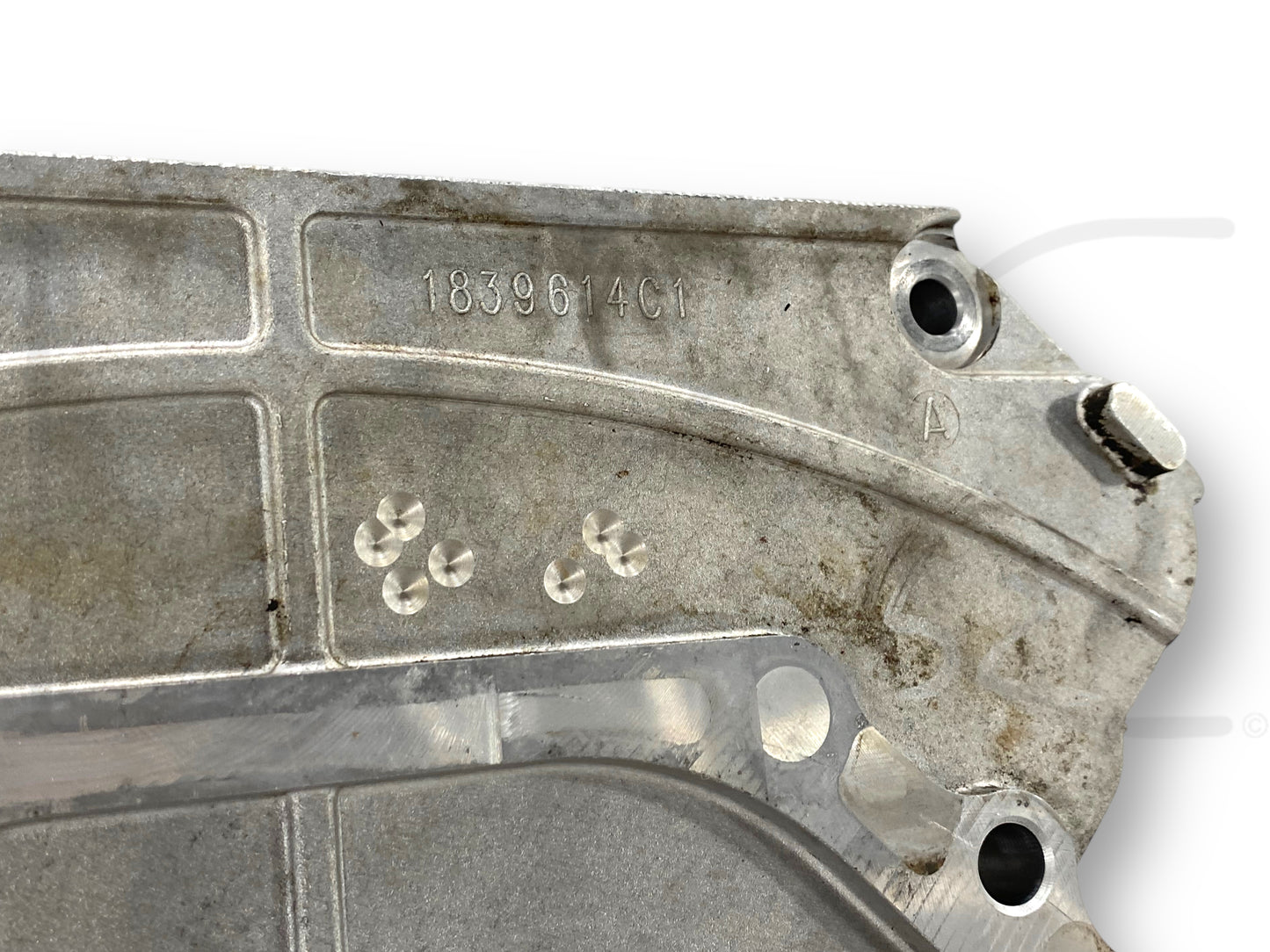 03-07 Ford F250 F350 6.0 5R110 Auto Trans Rear Engine Adapter Plate OEM