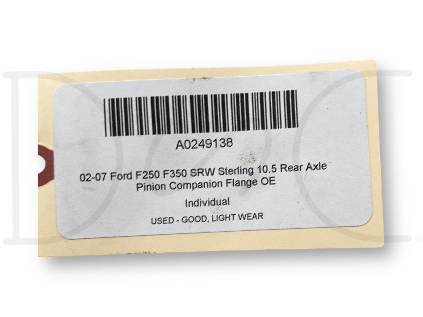 02-07 Ford F250 F350 SRW Sterling 10.5 Rear Axle Pinion Companion Flange OE