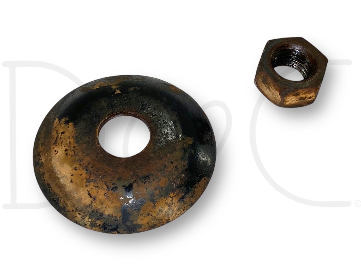 99-07 Ford F250 F350 Lower Coil Spring Retainer Washer W/ Nut 2WD