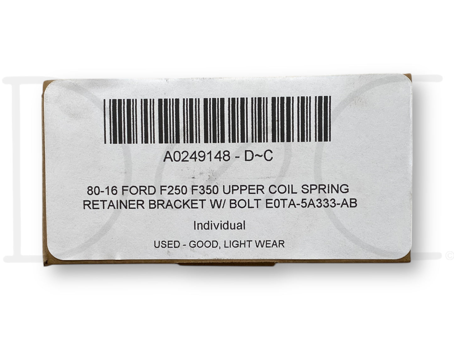 80-16 Ford F250 F350 Upper Coil Spring Retainer Bracket W/ Bolt E0Ta-5A333-AB